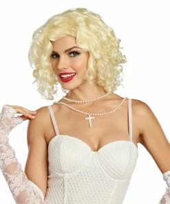 Dreamgirl Costume Bombshell Blonde Wig Babydolls & Chemises