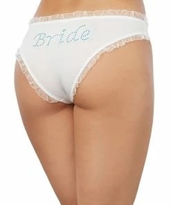 Dreamgirl International Bride Print Tanga Panty LINGERIE