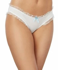 Dreamgirl International Bride Print Tanga Panty LINGERIE