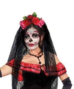 Dreamgirl Costume Day Of The Dead Headpiece