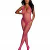 Dreamgirl International Diamond Net Crotchless Bodystocking