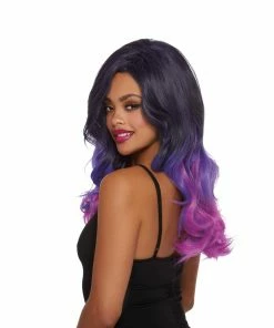 Dreamgirl Costume Babydolls & Chemises Faux Ombre Layered Wig