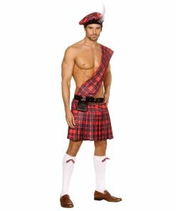 Dreamgirl Costume 'Hot Scottie' Scottish Kilt Babydolls & Chemises
