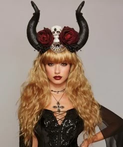 Dreamgirl Costume Long Relaxed Beach Wave Wig With Bangs