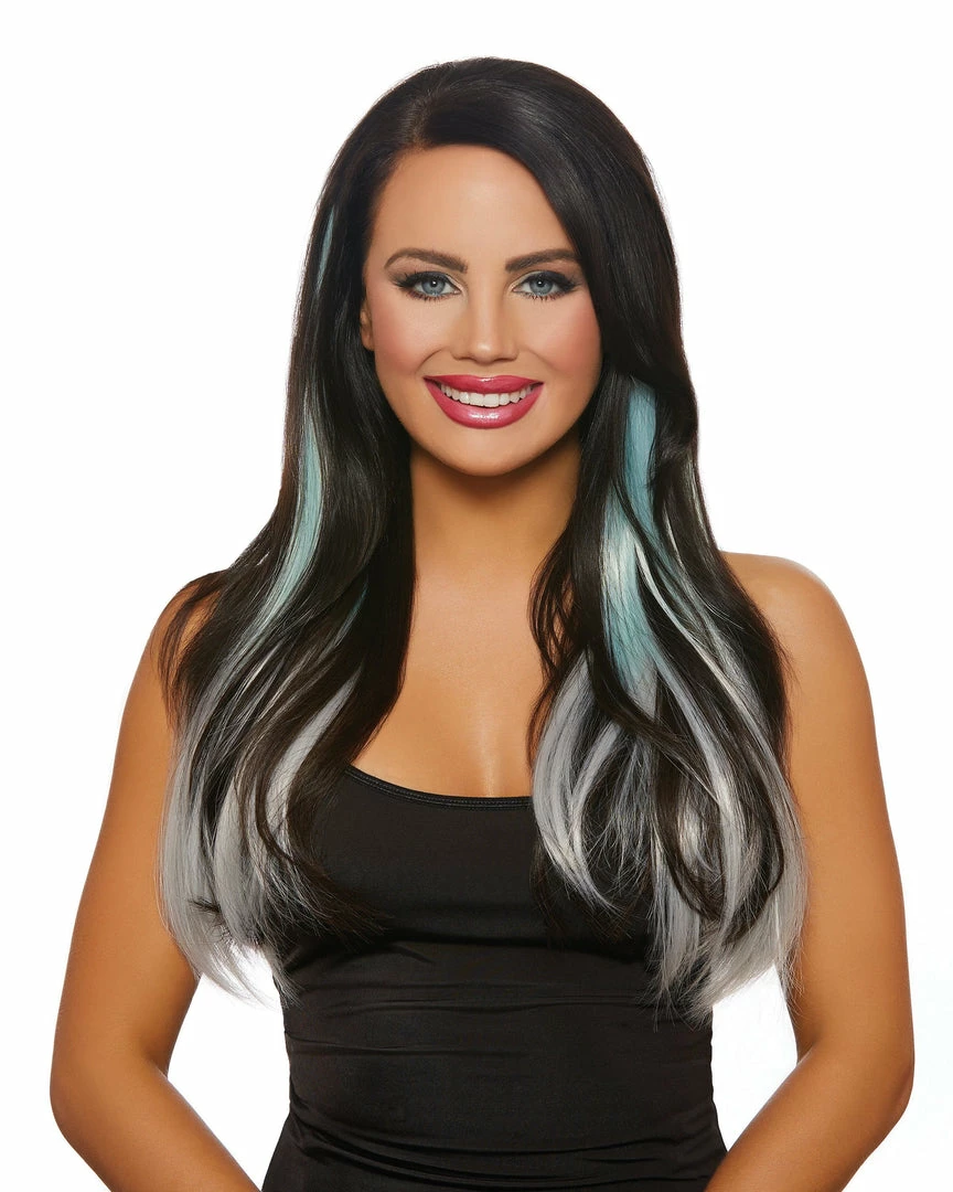 Dreamgirl Costume Babydolls & Chemises Long Straight Ombré Three-Piece Hair Extensions 1 Dreamgirl Costume Babydolls & Chemises Long Straight Ombré Three-Piece Hair Extensions