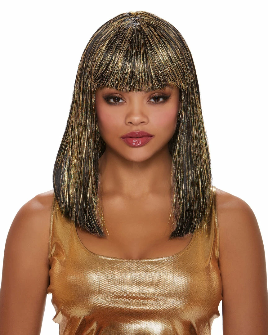 Dreamgirl Costume Long Tinsel With Bangs Wig 1 Dreamgirl Costume Long Tinsel With Bangs Wig