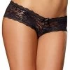 Dreamgirl International Low-Rise Cheeky Hipster Panty