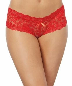 Dreamgirl International Low-Rise Cheeky Hipster Panty