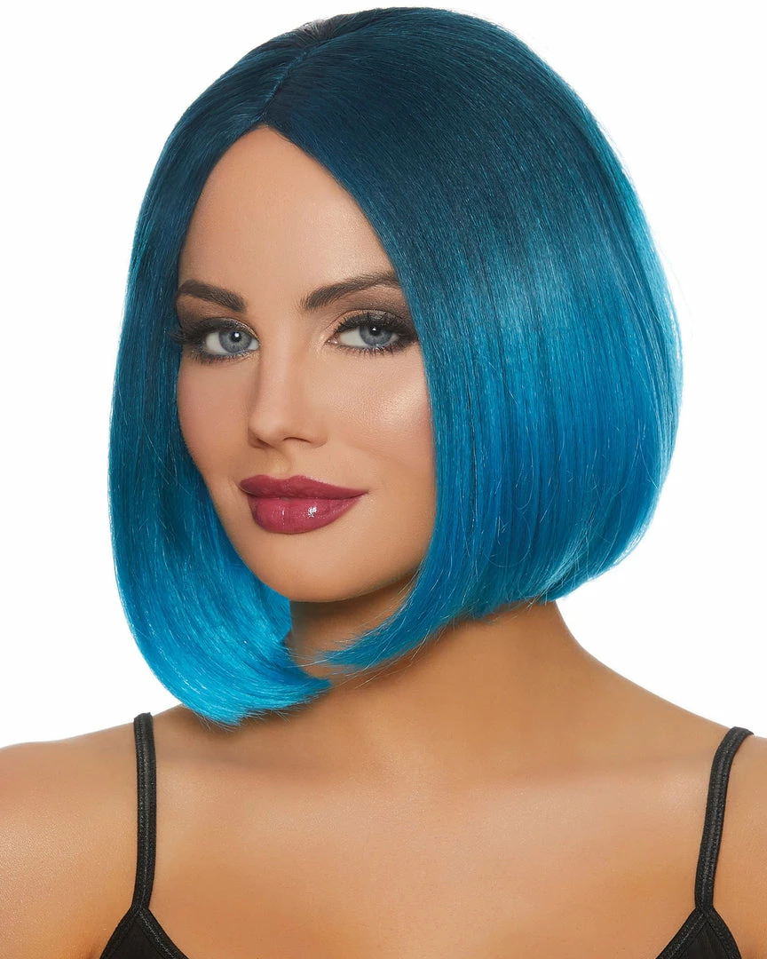 Dreamgirl Costume Mid-Length Ombré Bob Wig Babydolls & Chemises 2 Dreamgirl Costume Mid-Length Ombré Bob Wig Babydolls & Chemises