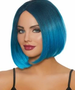 Dreamgirl Costume Babydolls & Chemises Mid-Length Ombré Bob Wig