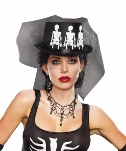 Dreamgirl Costume Ms. Bones Hat