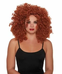 Dreamgirl Costume Babydolls & Chemises Natural Big Volume Curls Wig