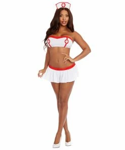 Dreamgirl International Nurse Bedroom Costume Four-Piece Set VERY SEXY