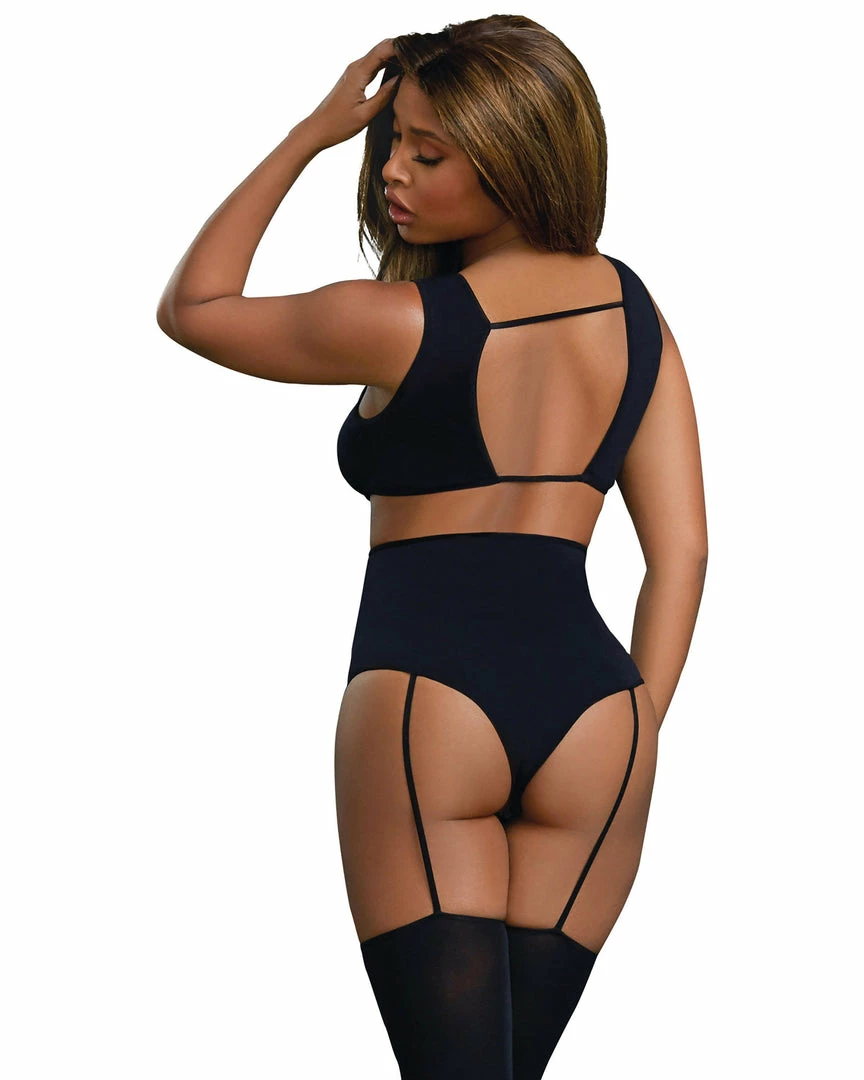 Dreamgirl International Opaque Seamless Teddy Bodystocking HOSIERY 4 Dreamgirl International Opaque Seamless Teddy Bodystocking HOSIERY