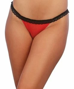 Dreamgirl International Open Back Bikini Panty LINGERIE
