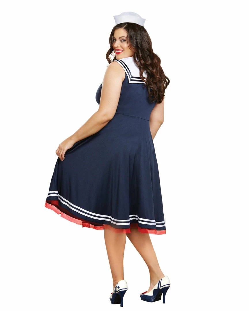 Dreamgirl Costume Plus Size All Aboard 2 Dreamgirl Costume Plus Size All Aboard