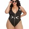 Dreamgirl International VERY SEXY Plus Size Cop-Themed Teddy Bedroom Costume Play Set