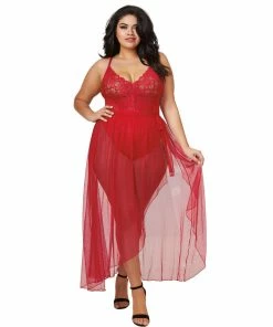 Dreamgirl International Plus Size Mosaic Lace Teddy & Sheer Skirt LINGERIE 19 Dreamgirl International Plus Size Mosaic Lace Teddy & Sheer Skirt LINGERIE