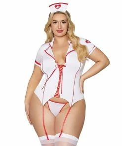 Dreamgirl International Plus Size Triage Trixie Sexy Nurse Roleplay Set What's New