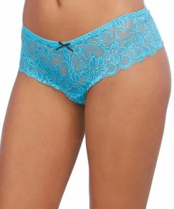 Dreamgirl International Satin Bow Crotchless Boyshort LINGERIE