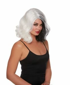 Dreamgirl Costume Babydolls & Chemises Split Hues Glam Wig