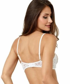 Dreamgirl International Stretch Lace Open Cup Bra LINGERIE