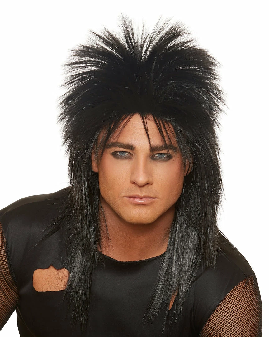 Dreamgirl Costume Unisex Rocker Wig 2 Dreamgirl Costume Unisex Rocker Wig