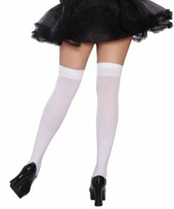 Dreamgirl Costume Versatile Bow Top Stockings