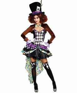 Dreamgirl Costume Babydolls & Chemises Women's Hatter Madness
